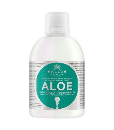 Kallos KJMN ALOE Hair Regenerating Shampoo With Aloe 1000 Ml