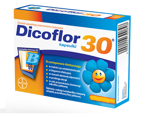 Dicoflor Capsules Supplements Baby Probiotic