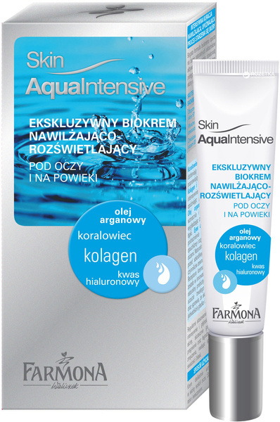 Farmona Skin Aqua Moisturizing And Brightening Eye And Eyelid Cream