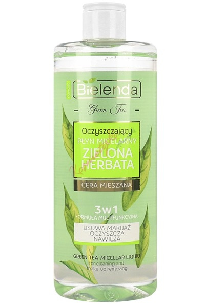 BIELENDA ZIELONA HERBATA PŁYN MICELARNY 3W1 500 ML | COSMETICS \ FACE ...