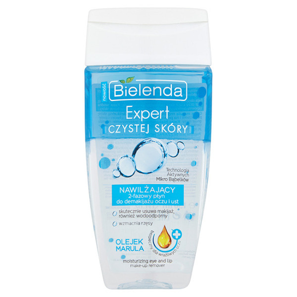 Bielenda CLEAN SKIN EXPERT Moisturizing 2-phase Eye and Lip Make-up ...