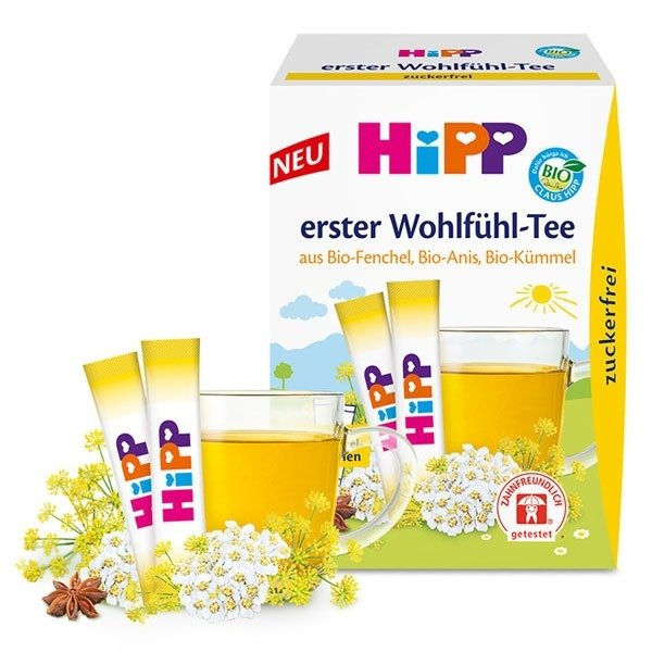 HIPP BIO Na dobre samopoczucie 15 saszetek | SUPPLEMENTS \ BABY \ TEAS