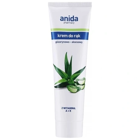 Anida Glycerin-Aloe Hand Cream with Vitamins A and E 100ml 