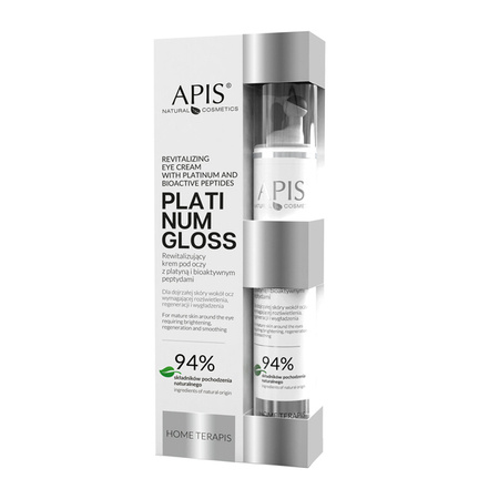 Apis Revitalizing Eye Cream Platinum and Peptides 10ml