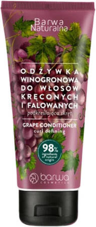 Barwa Grape Conditioner for Curly and Wavy Hair 200ml