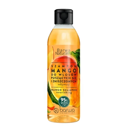 Barwa Natural Mango Nourishing Shampoo for Dry and Damaged Hair 300ml