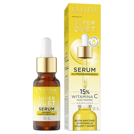 Eveline Serum Przeciw Przebarwieniom 15% Witamina C i Kompleks Niacynamidu 18ml