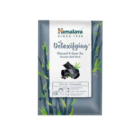 Himalaya Detoxifying Charcoal & Green Tea Bamboo Sheet Mask 30 ml