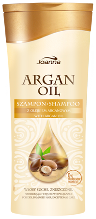 Joanna Shampoo with Argan Oil For Dry Damaged Hair 200ML