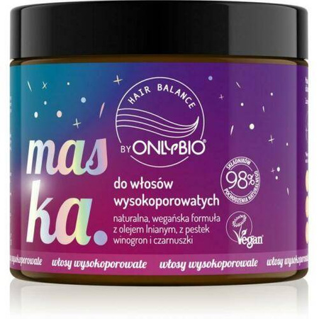 OnlyBio Mask for High Porosity Hair 400ml