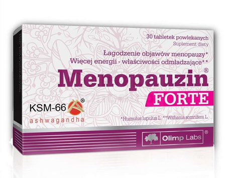 Olimp Menopauzin FORTE dla kobiet w okresie menopauzy 30 Tabl