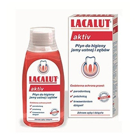 LACALUT PŁYN DO HIGIENY JAMY USTNEJ ACTIV 300ML