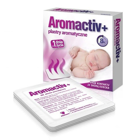 Aromactiv Plastry Aromatyczne od 1 Dnia Życia 5 Sztuk