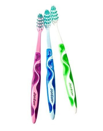 Jordan Toothbrush Hard 1 Pcs Classic Everyday Use Rounded Ends