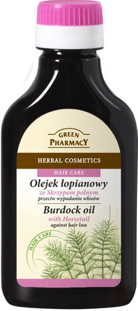 Elfa Pharm Green Pharmacy Burdock oil with horsetail against hair loss 100ml