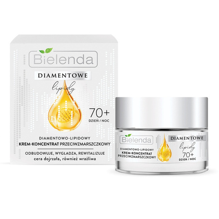 Bielenda Diamond Lipidy 70+ Diamond-Lipid Anti-Wrinkle Cream-Concentrate 50ml