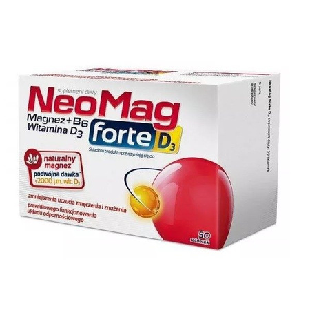 Aflofarm NeoMag Forte + D3 50 Tablets