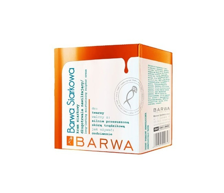 BARWA SULFUR CREAM moisturizer 50ml