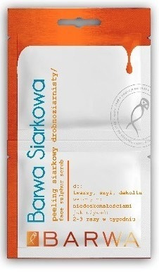 BARWA SIARKOWA FACE SULPHUR SCRUB  2 * 5 ML