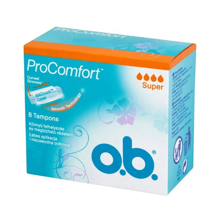 OB Pro Comfort Tampons Super 8pcs.