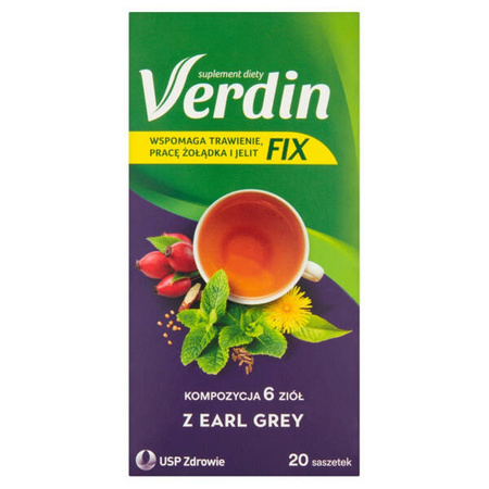 Verdin Fix Earl Gray x 20 sachets