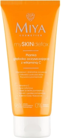 MIYA Cosmetics mySKINdetox Pianka Głęboko Oczyszczająca z Witaminą C 100ml