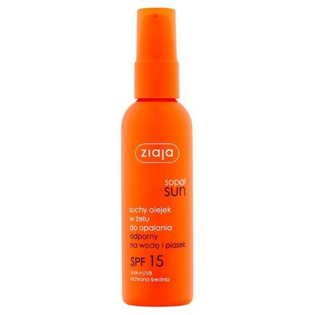 Ziaja Sopot Sun Dry Gel Oil SPF 15 90ml