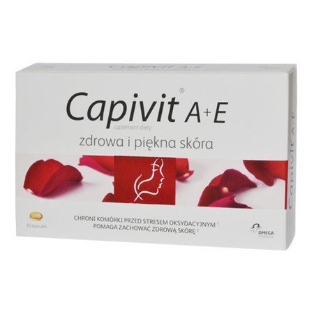 Dietary Supplement Capivit A + E Healthy And Beautiful Skin 30 capsules