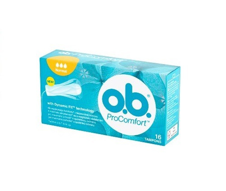 OB Pro Comfort NORMAL With Dynamic Fit Technology 16 Tampons