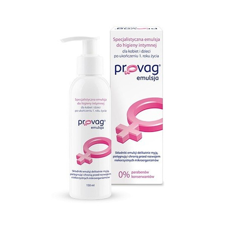 Provag Hypoallergenic Emulsion for Intimate Hygiene 150ml