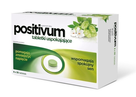 Aflofarm Positivum tabletki uspokajające 180 tabletek