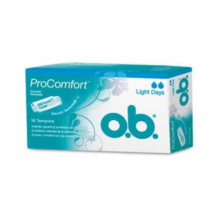 OB Tampons Pro Comfort Light Days 16 Pieces