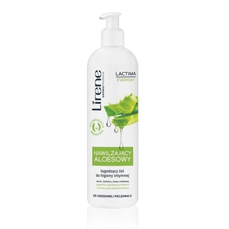 Lirene Lactima Evearyday Soothing Intimate Hygiene Gel with Aloe 350ml