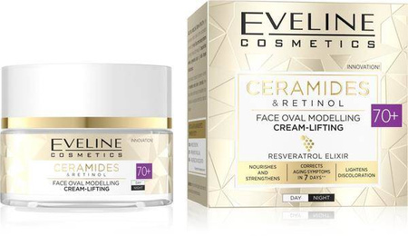 Eveline Ceramides & Retinol Krem Liftingujący 70+ 50ml