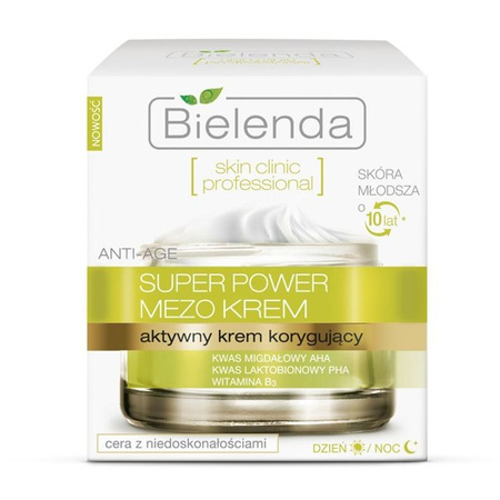 Bielenda SKIN CLINIC PROFESSIONAL Aktywny krem korygujący Anti- Age dzień/noc 50ml