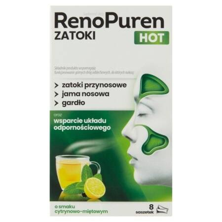 Renopuren Sinuses Hot 8 sachets