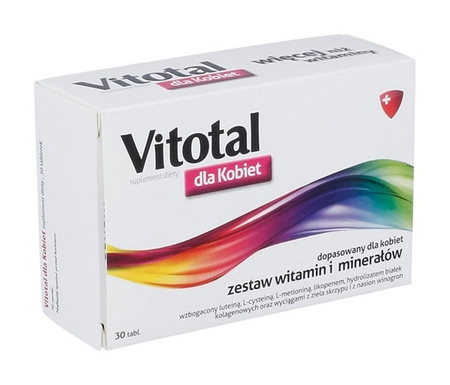 Vitotal Dla Kobiet 30 tabletek