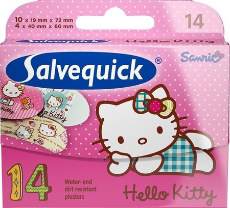 SALVEQUICK HELLO KITTY 14 PCS. patches for children