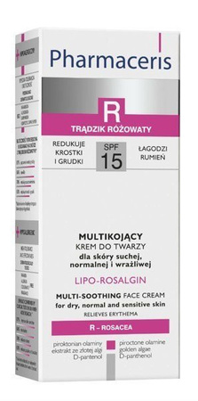 Pharmaceris Lipo-Rosalgin Multi-soothing Cream against Rosacea SPF15 30ml