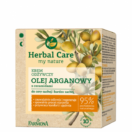 Farmona HERBAL CARE Krem odżywczy OLEJ ARGANOWY z ceramidami 50ml