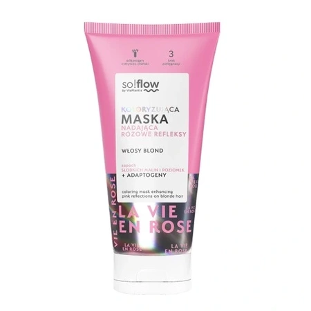 So!Flow Coloring Mask Giving Pink Reflections for Blonde Hair 200ml