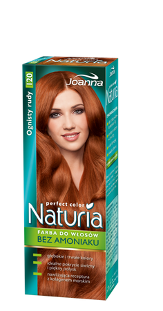 Joanna Naturia Hair Dye 120 Fiery Red 