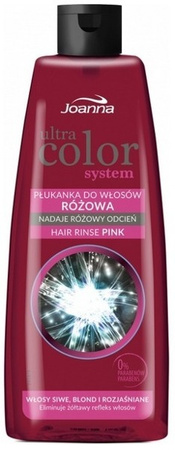 Joanna Ultra Color System Płukanka Do Włosów Różowa 150 ml