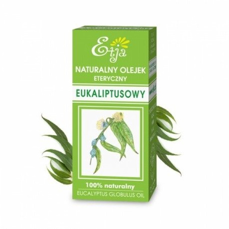 Etja Eteryczny Olejek Eukaliptusowy 100% Naturalny 10 ml