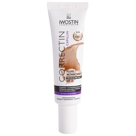 Iwostin Fluid Wzmacniający 30 ml Correctin Capillin 02 Naturalny 30 Spf