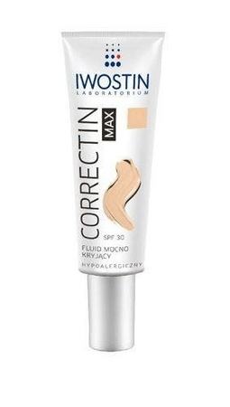 Iwostin Correctin Max SPF30 Fluid 02 Mocno Kryjący 30 ml