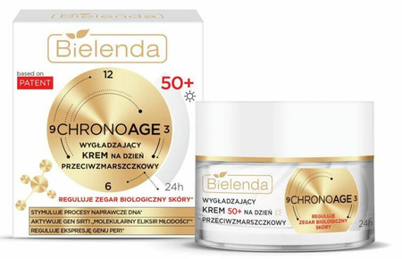 Bielenda Chrono Age 24H Smoothing Anti-Wrinkle Cream 50+ for the Day 50ml