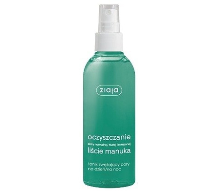 Ziaja Manuka Leaves Tonic Narrowing Skin Pores Day/Night 200ml