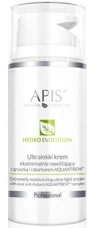 Apis Ultralekki krem Ekstremalnie Nawilżający z Gruszką i Rabarbarem AQUAXTREM™ 100ml