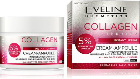 Eveline Collagen Intensively Rejuvenating Cream-Ampoule 5% 50ml